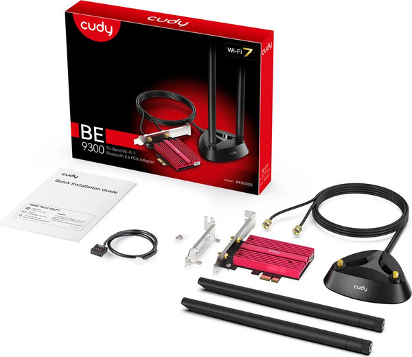 Wi-Fi/Bluetooth-адаптер Cudy WE9300S