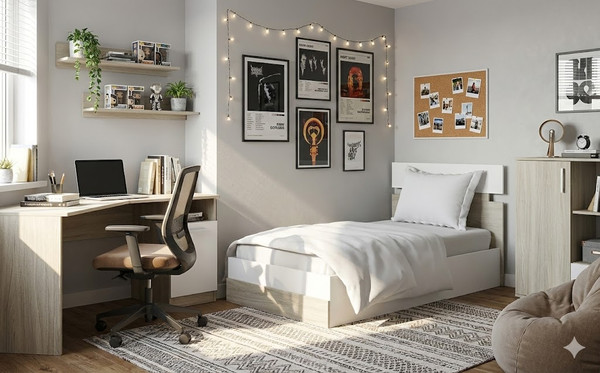 Односпальная кровать Proson Milton с ПМ 80x190 