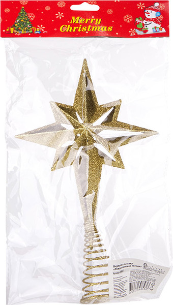 Верхушка для елки Волшебная страна Рождественская звезда / 108605