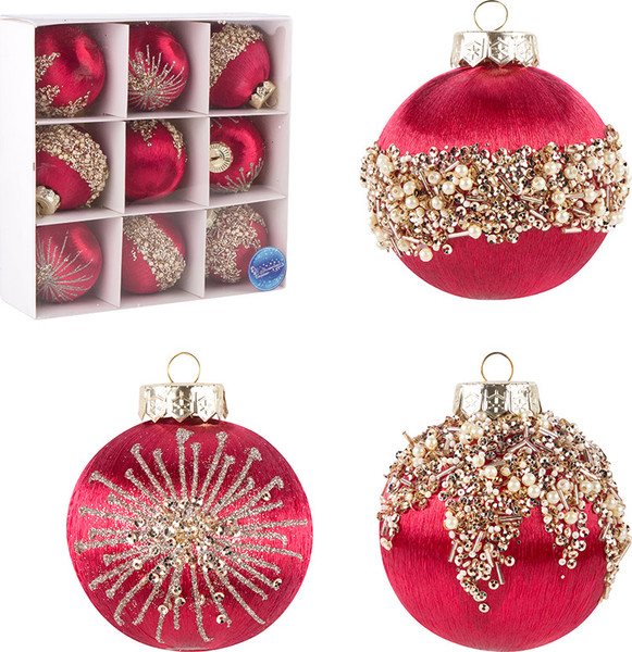 Набор шаров новогодних Волшебная страна SYQB- 0124057 / 108513