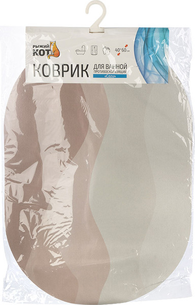 Коврик для ванной Рыжий кот 110066