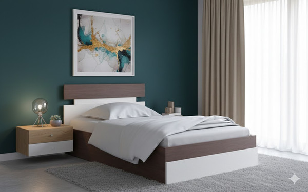 Односпальная кровать Proson Milton с ПМ 90x200