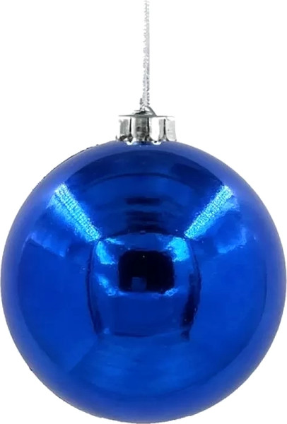 Шар новогодний ТРИУМФ Пластиковый 10см / 4008 - фото