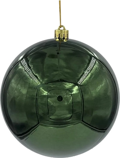 Шар новогодний ТРИУМФ Пластиковый 20см / 87007 - фото