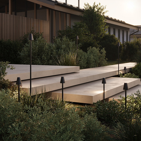 Светильник уличный Maytoni Cane O504FL-L1B3K