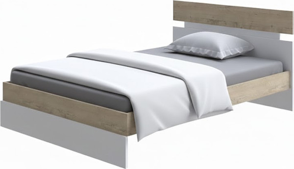 Односпальная кровать Proson Milton 90x200 - фото