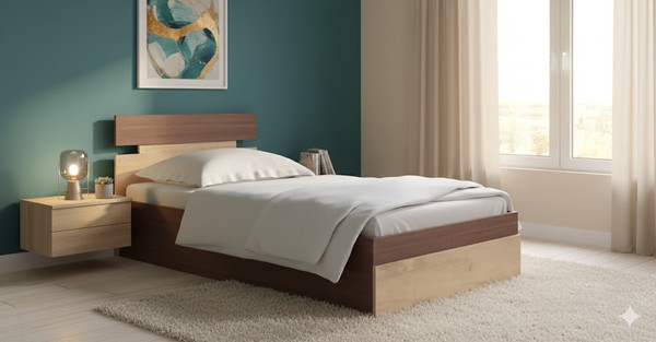 Односпальная кровать Proson Milton с ПМ 90x200