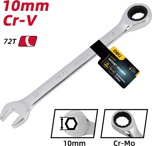 Гаечный ключ Deli EDL34110