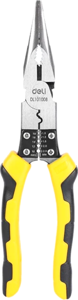 Длинногубцы Deli EDL101008 - фото