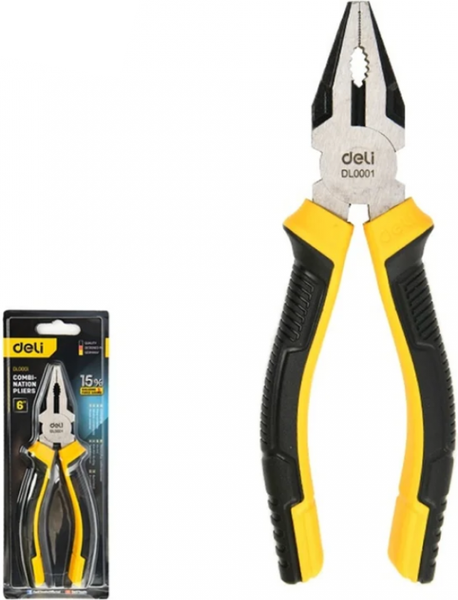 Плоскогубцы Deli EDL0001