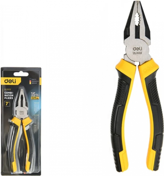 Плоскогубцы Deli EDL0002
