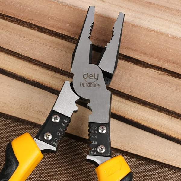 Длинногубцы Deli EDL100008