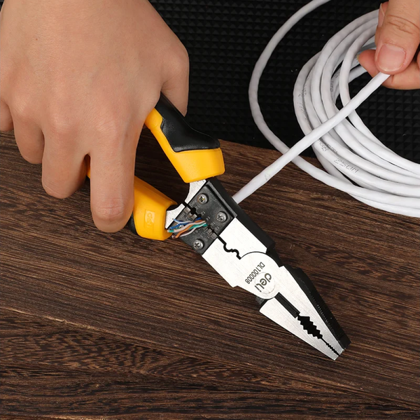 Длинногубцы Deli EDL100008