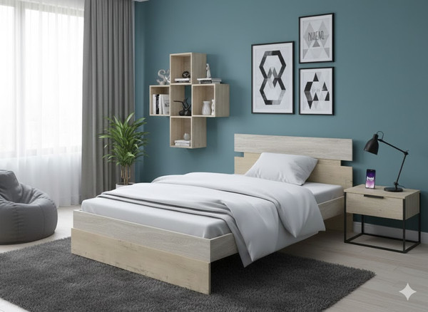 Односпальная кровать Proson Milton 80x190