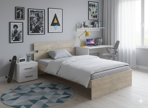 Односпальная кровать Proson Milton 80x200