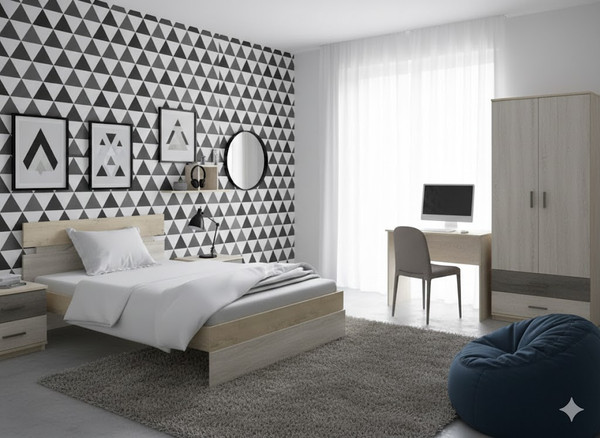 Односпальная кровать Proson Milton 80x200