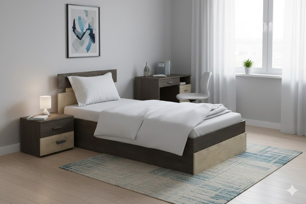 Односпальная кровать Proson Milton с ПМ 80x200