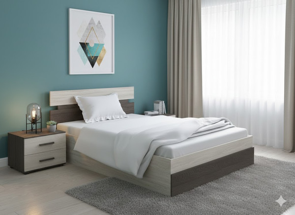 Односпальная кровать Proson Milton с ПМ 80x200