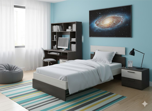 Односпальная кровать Proson Milton 90x200