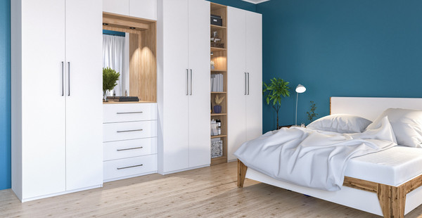 Двуспальная кровать ELVA Нодо NEM01K-1690/2060/1010 (02)