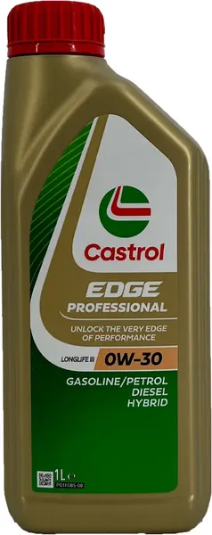 Моторное масло Castrol Edge Professional LL III 0W30 / 15F6E2 - фото