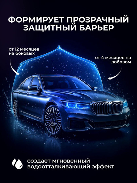 Очиститель стекол Himba Антидождь / 56521