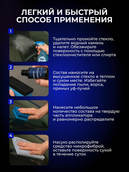 Очиститель стекол Himba Антидождь / 56521