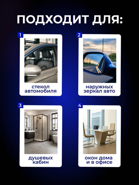 Очиститель стекол Himba Антидождь / 56521