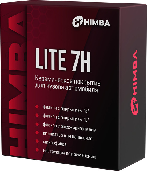 Набор автохимии Himba Керамическое покрытие для кузова Life 7H / 56581 - фото
