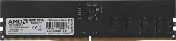 Оперативная память DDR5 AMD R5516G4800U1S-U - фото
