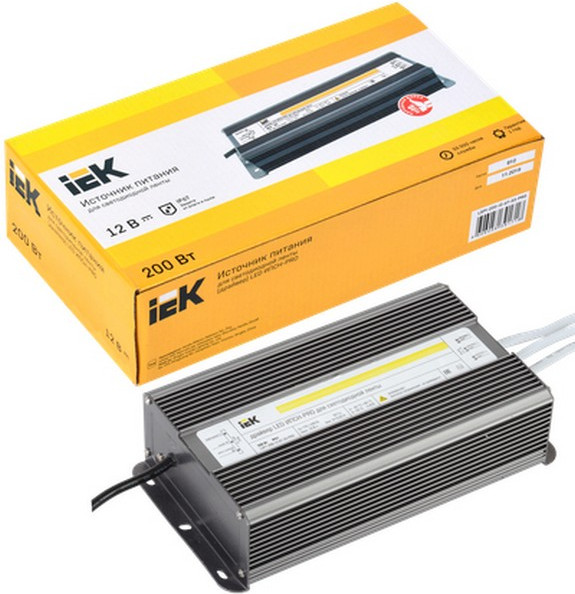 Драйвер для светодиодной ленты IEK LSP1-200-12-67-33-PRO