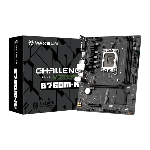 Материнская плата Maxsun MS-Challenger B760M-N D5 V2