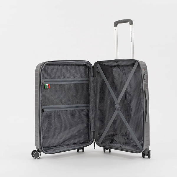 Чемодан на колесах Francesco Molinary 338-1160/3-24GRY