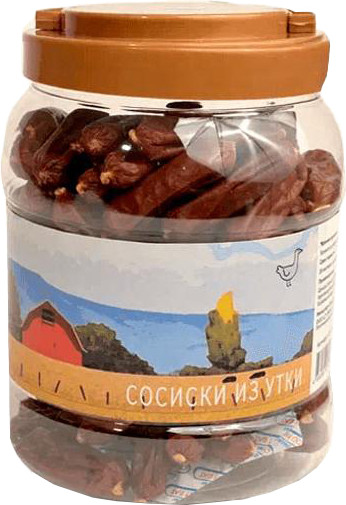 Лакомство для собак Nord Farm Сосиски из утки / NF-TR016 - фото