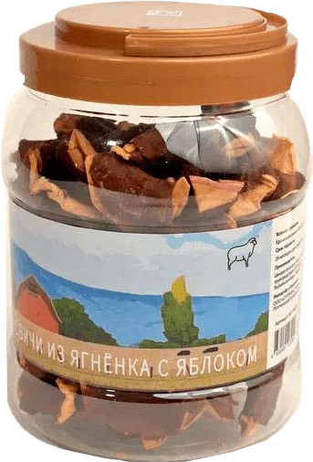 Лакомство для собак Nord Farm Сэндвичи из ягненка с яблоком / NF-TR026 - фото