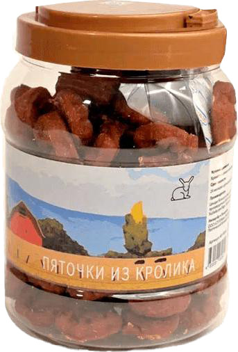 Лакомство для собак Nord Farm Пяточки из кролика / NF-TR040 - фото