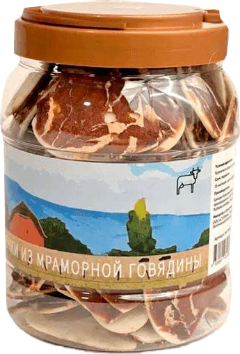 Лакомство для собак Nord Farm Сердечки из мраморной говядины / NF-TR056 - фото