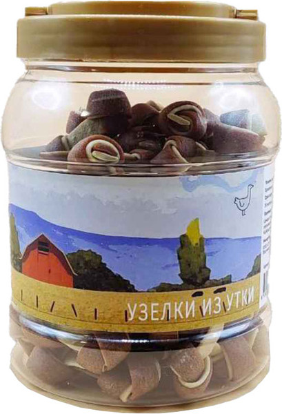 Лакомство для собак Nord Farm Узелки из утки / NF-TR059 - фото