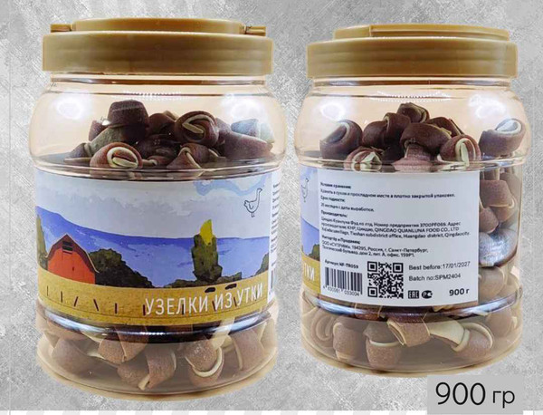 Лакомство для собак Nord Farm Узелки из утки / NF-TR059