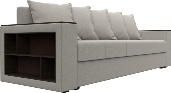 Диван Лига Диванов Дубай Лайт полки слева / 132280L