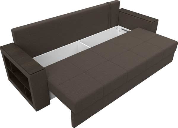 Диван Лига Диванов Дубай Лайт полки слева / 132281L