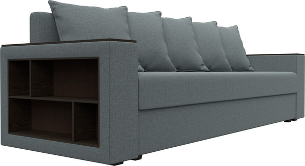 Диван Лига Диванов Дубай Лайт полки слева / 132282L