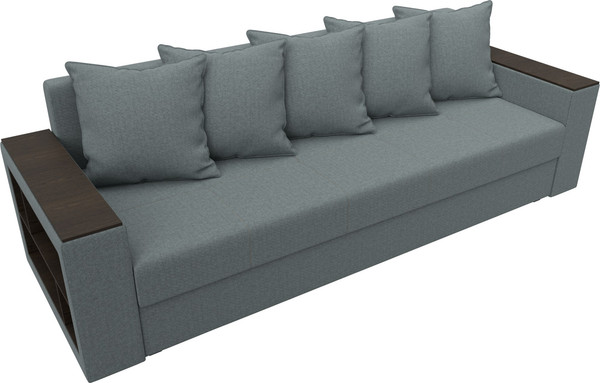 Диван Лига Диванов Дубай Лайт полки слева / 132282L