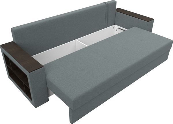 Диван Лига Диванов Дубай Лайт полки слева / 132282L