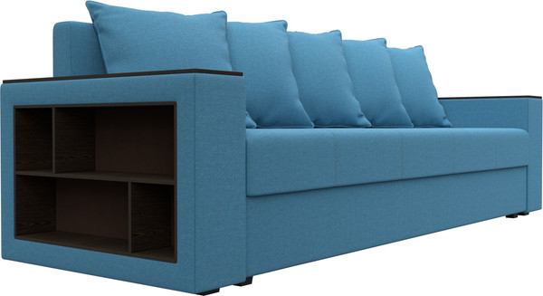 Диван Лига Диванов Дубай Лайт полки слева / 132283L