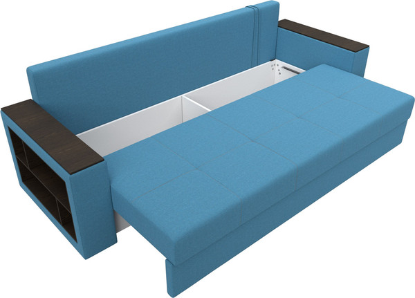 Диван Лига Диванов Дубай Лайт полки слева / 132283L