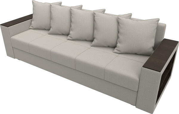 Диван Лига Диванов Дубай Лайт полки справа / 132280 