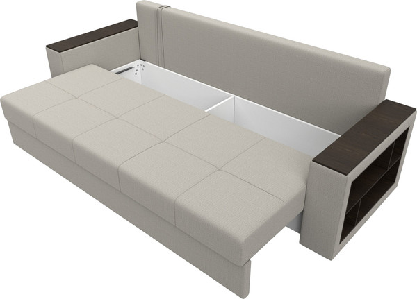 Диван Лига Диванов Дубай Лайт полки справа / 132280 