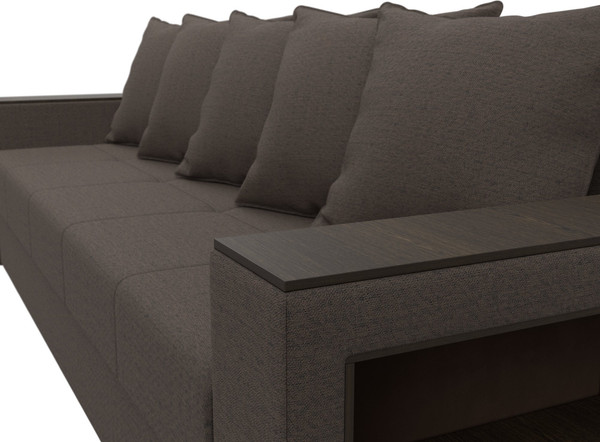 Диван Лига Диванов Дубай Лайт полки справа / 132281