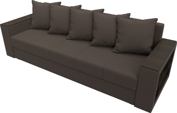 Диван Лига Диванов Дубай Лайт полки справа / 132281